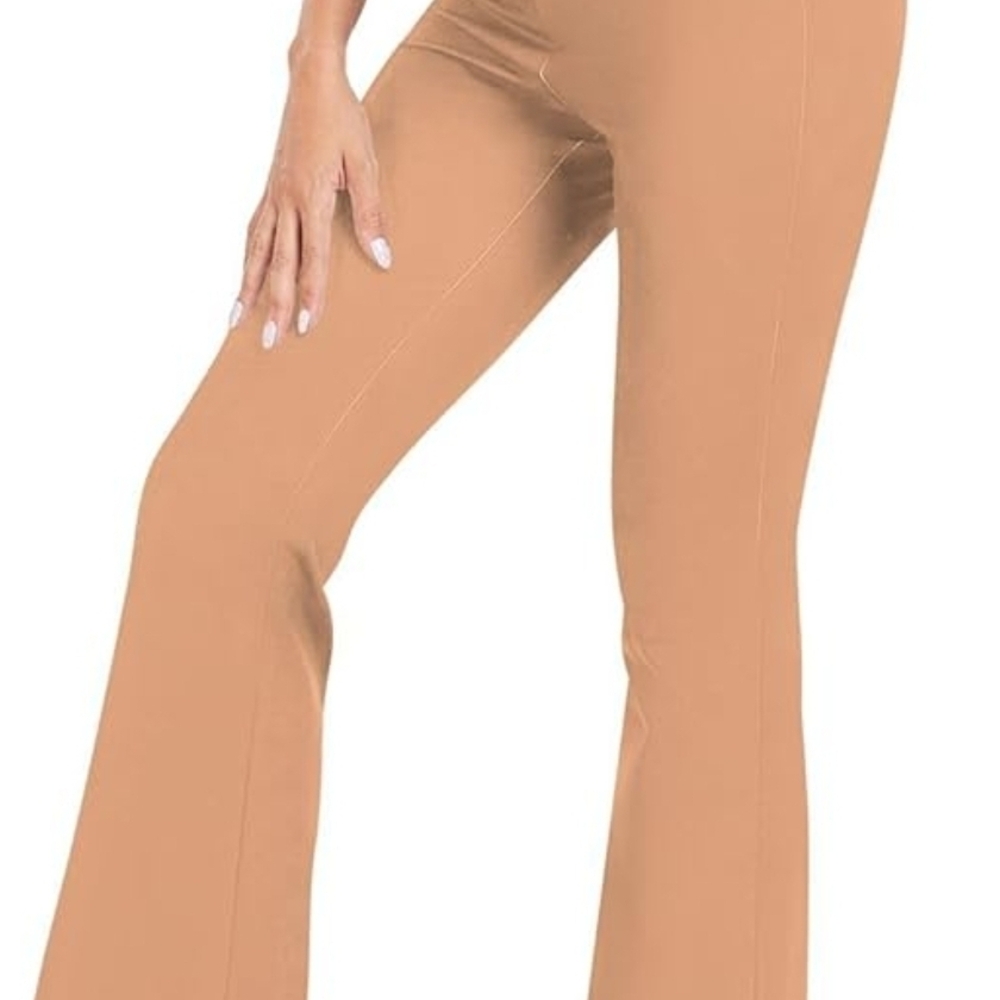 Simply Southern High-Waist Flare Pants - Camel Tan